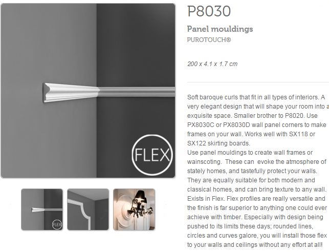 P8030 Panel Moulding